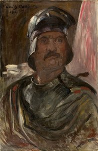 Autoritratto in armatura, 1911 da Lovis Corinth