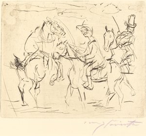 Cavalieri della domenica da Lovis Corinth