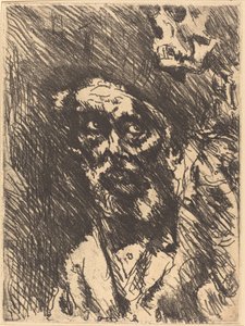 Morte e il vecchio da Lovis Corinth
