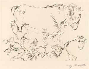 Verschiedene Tierstudien, 1917