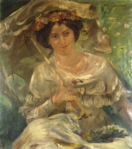 Donna al sole da Lovis Corinth