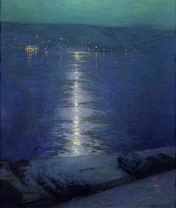 Chiaro di Luna sul Fiume, 1919 da Lowell Birge Harrison