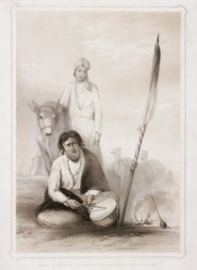 Fakeer al seguito del Governatore Generale in campo, 1844