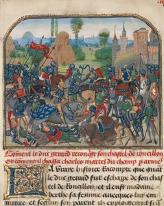 La Battaglia davanti al Castello di Roussillon