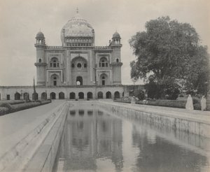 Tomba di Saftar Jung, Delhi, c. 1890