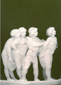 (dettaglio) da una coppia di vasi, 