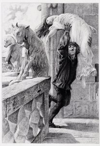Quasimodo salva Esmeralda - in 