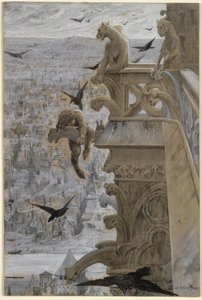 Notre-Dame de Paris, c. 1881 da Luc Olivier Merson