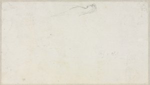 Schizzo di una Sfinge (verso), c. 1879-80 da Luc Olivier Merson