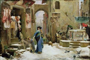 Il lupo di Gubbio, 1877 da Luc Olivier Merson