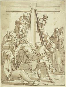 Deposizione dalla croce da Luca Cambiaso