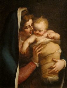 Madonna con Bambino da Luca Cambiaso