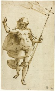 Cristo Risorto da Luca Cambiaso