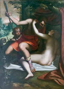 Venere e Adone da Luca Cambiaso