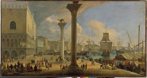 Il Molo e il Palazzo Ducale (Venezia, Italia)