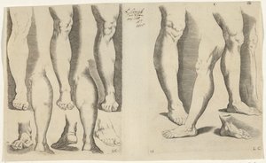 Studi di gambe da Luca Ciamberlano
