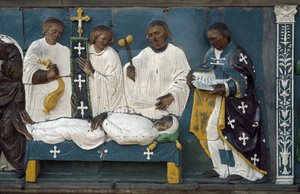 Sepoltura dei morti (dettaglio) da Luca Della Robbia