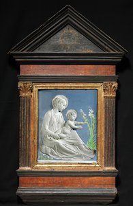 Madonna col Bambino, c. 1460-1470 da Luca Della Robbia