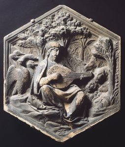 Musica (Orfeo) da Luca Della Robbia