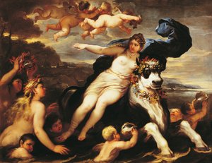 Rapimento di Europa da Luca Giordano
