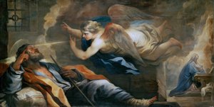 Il sogno di San Giuseppe da Luca Giordano
