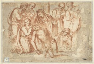Compianto su Cristo da Luca Giordano