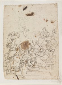 Nascita della Vergine da Luca Giordano