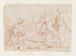 Ritrovamento della Croce da Luca Giordano