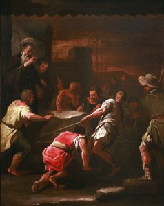 Francese:  Un miracolo di san Benoît Un miracolo di san Benedetto da Luca Giordano