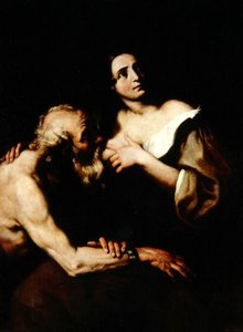 Carità romana da Luca Giordano