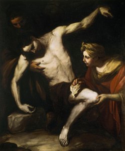 San Sebastiano curato da santa Irene da Luca Giordano