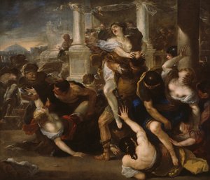 Il ratto delle Sabine, 167580 da Luca Giordano