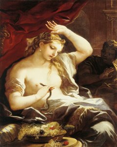 La morte di Cleopatra da Luca Giordano