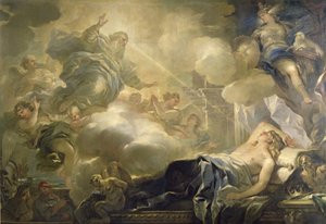 Il sogno di Salomone, c.1693 da Luca Giordano