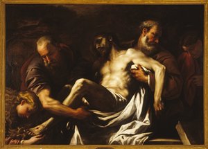 La sepoltura di Cristo da Luca Giordano