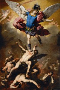 La caduta degli angeli ribelli da Luca Giordano
