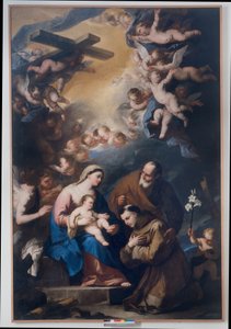 La Sacra Famiglia venerata da Sant