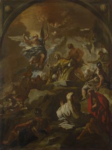 Il martirio di San Gennaro da Luca Giordano