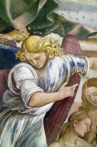 Gli Eletti, dal ciclo di affreschi del Giudizio Universale da Luca Signorelli