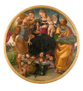 Madonna col Bambino tra i santi