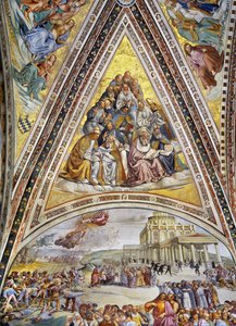 Martiri, patriarchi, dottori della chiesa e vergini da Luca Signorelli