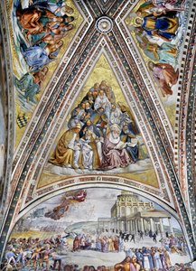 Martiri, patriarchi, dottori della chiesa e vergini da Luca Signorelli