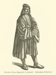 Autoritratto del pittore italiano Luca Signorelli da Luca Signorelli