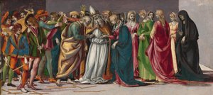 Il matrimonio della Vergine da Luca Signorelli