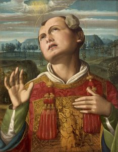 La Lapidazione di Santo Stefano da Luca Signorelli