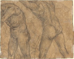 Due figure nude (verso) da Luca Signorelli