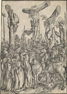La crocifissione da Lucas Cranach the Elder
