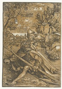 San Cristoforo con il Bambino Gesù da Lucas Cranach