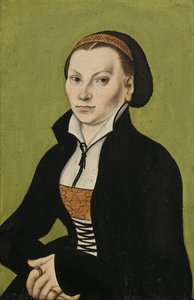 Caterina von Bora, 1527 da Lucas Cranach the Elder