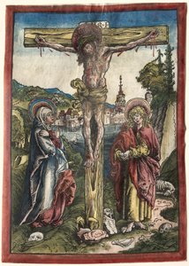 Cristo sulla Croce tra la Vergine e San Giovanni da Lucas Cranach